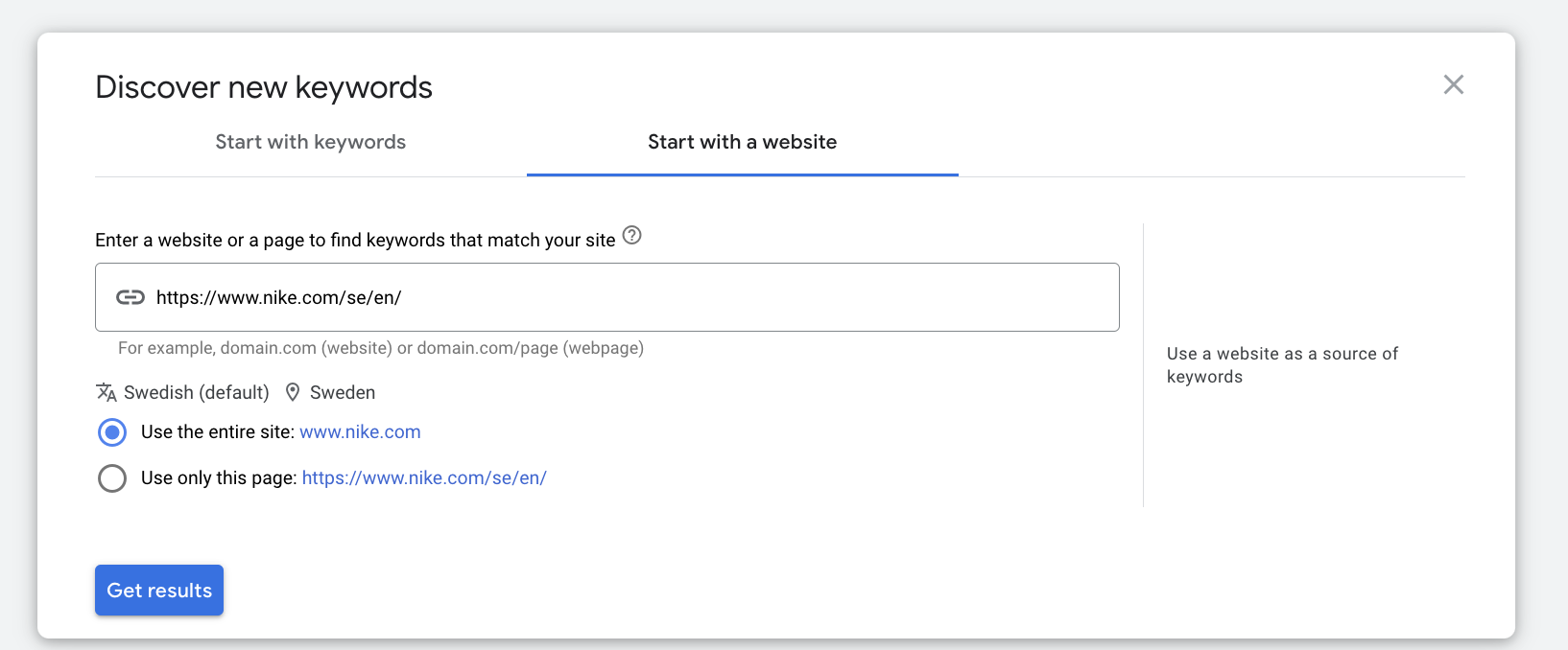 Image 8: Start with a website Google Ads