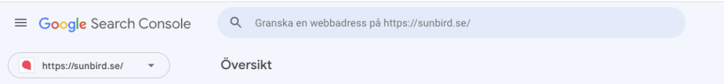 Image 4: Pinga nya sidor i Search Console