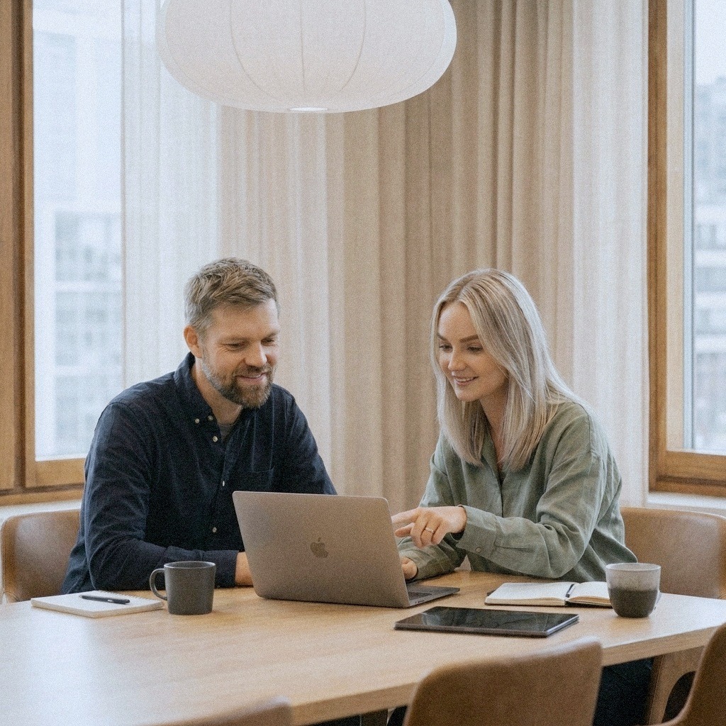 Karl och Karro i SEO möte